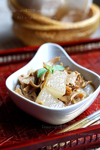 海米灰树花烧冬瓜的做法