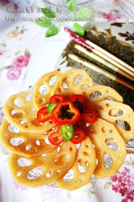 茶香酸辣藕片的做法