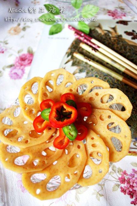 茶香酸辣藕片的做法