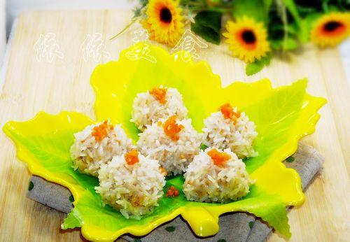 珍珠丸子庆团圆的做法