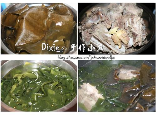 昆布海草排骨汤的做法