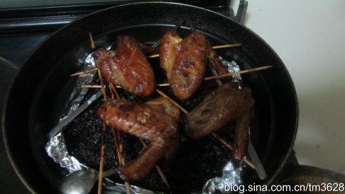 茶香熏鸡翅的做法