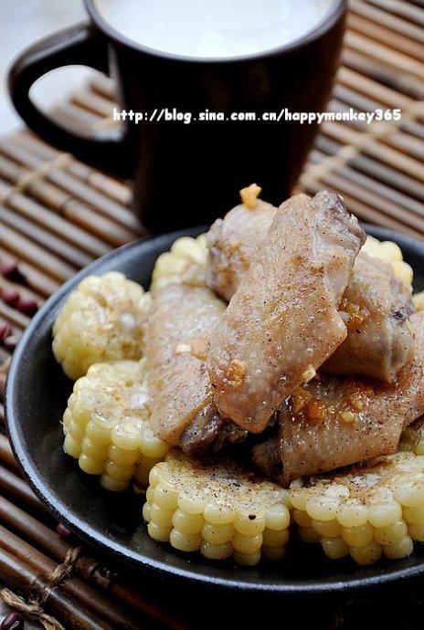 黑椒蒜香鸡翅的做法