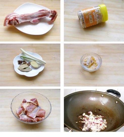 九制陈皮排骨的做法