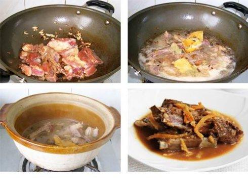 九制陈皮排骨的做法