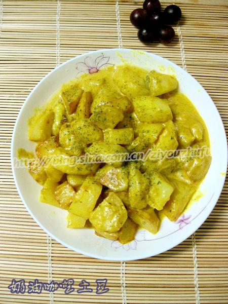 奶油咖喱土豆的做法