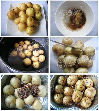 孜然麻辣烤土豆的做法