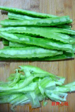 台式炒苦瓜的做法