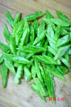 台式炒苦瓜的做法