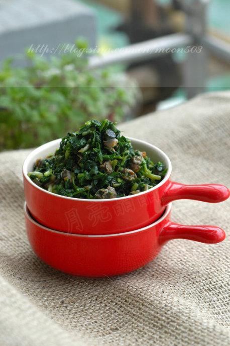 马兰拌螺肉的做法