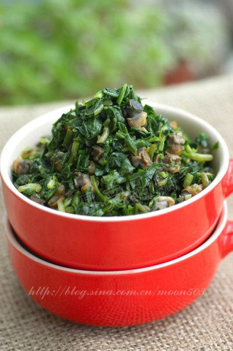 马兰拌螺肉的做法