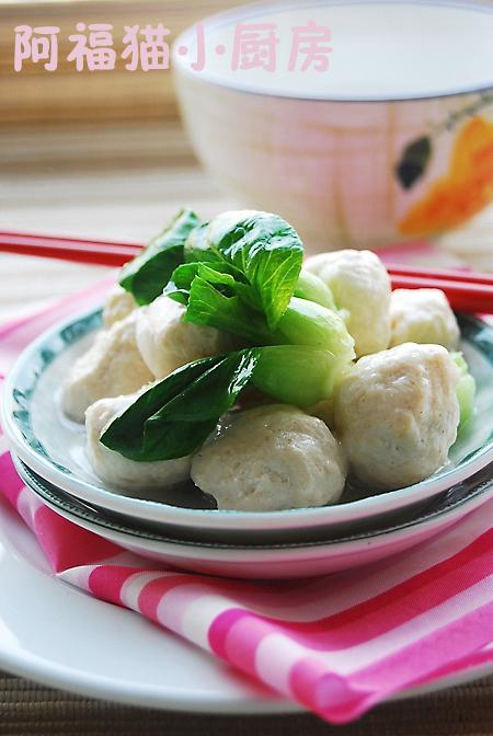 菜心熘鸡腐的做法