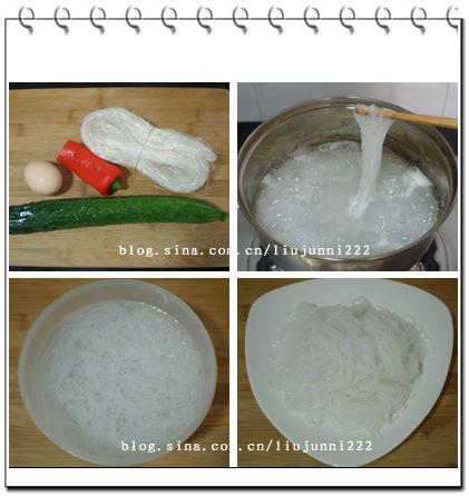 黄瓜炒粉丝的做法