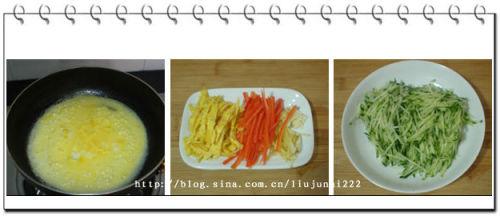 黄瓜炒粉丝的做法