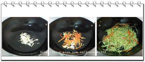 黄瓜炒粉丝的做法