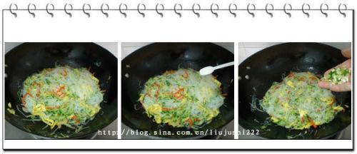 黄瓜炒粉丝的做法