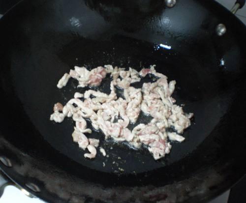 韭黄瘦肉炒粉丝的做法