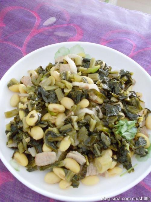 雪里蕻炒肉的做法