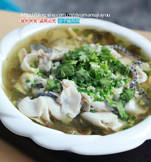 家庭版酸菜鱼的做法