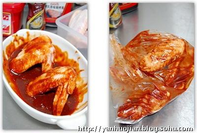 辣烤鸡全翅的做法
