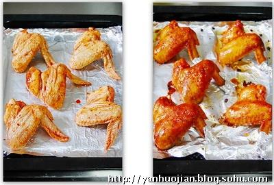 辣烤鸡全翅的做法