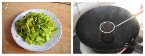 枸杞子葱油苦瓜的做法