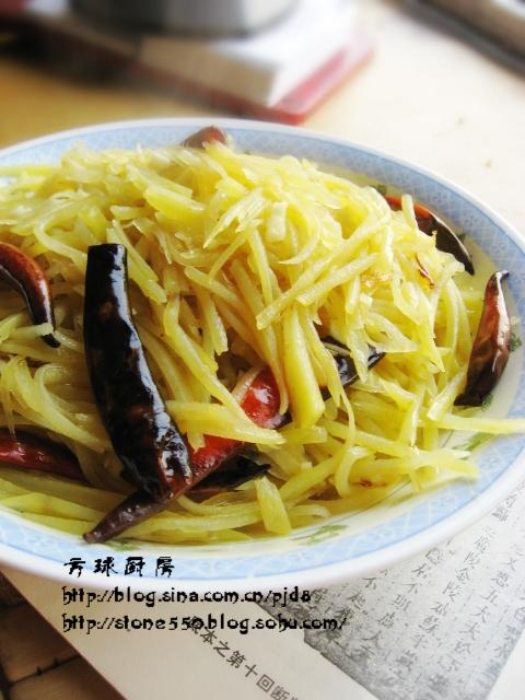 树椒土豆丝的做法