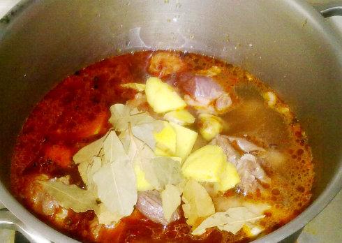 羊排炖萝卜的做法