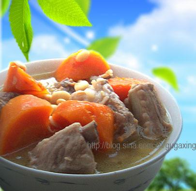 排骨胡萝卜的做法