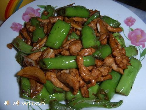 杭椒炒肉的做法