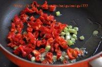 红椒炒大豆的做法