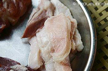 猪横脷猪小肚煲黑芝麻的做法