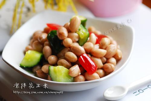 凉拌花生米的做法