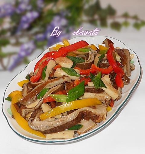 猪肚炒杏鲍菇的做法