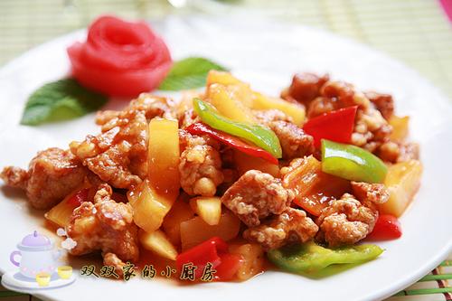 菠萝咕老肉的做法