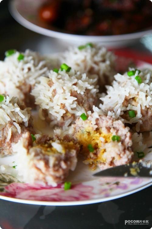 泰米咸蛋肉丸的做法