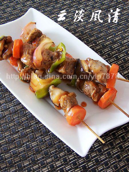 烤牛肉串的做法