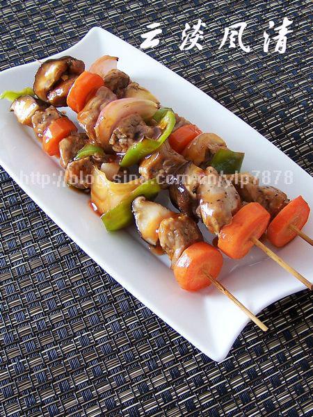 烤牛肉串的做法