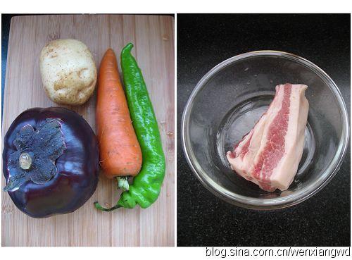 蚝油彩蔬丁的做法