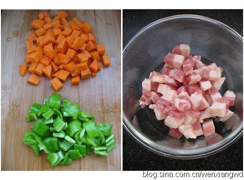 蚝油彩蔬丁的做法