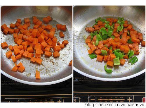 蚝油彩蔬丁的做法