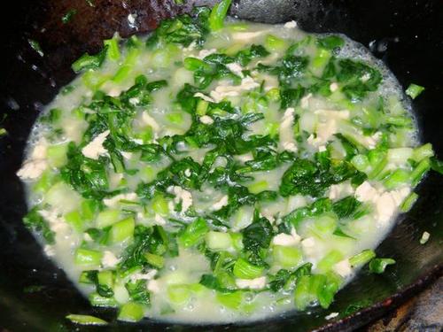 鸡蓉菜心的做法