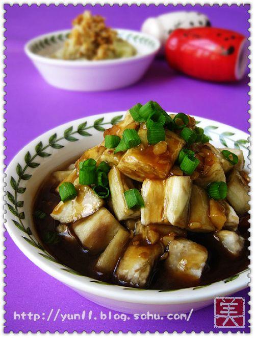 双味茄丁的做法