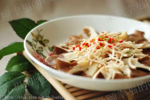 清蒸猪肚菇的做法