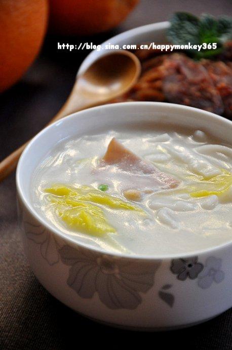 腊肉煮豆丝的做法