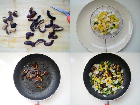 百合鲜果炒素鳝的做法