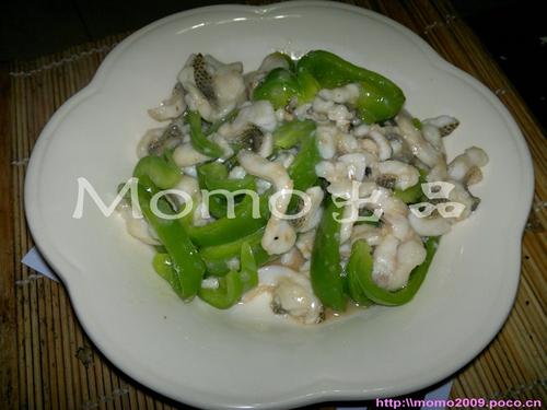 青椒鲈鱼片的做法