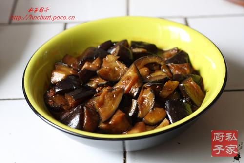 大酱烧茄子的做法