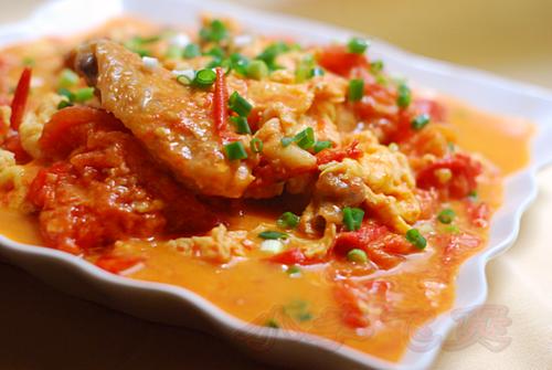番茄蛋煮鸡翼的做法