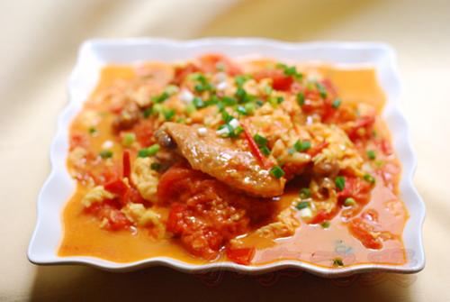 番茄蛋煮鸡翼的做法